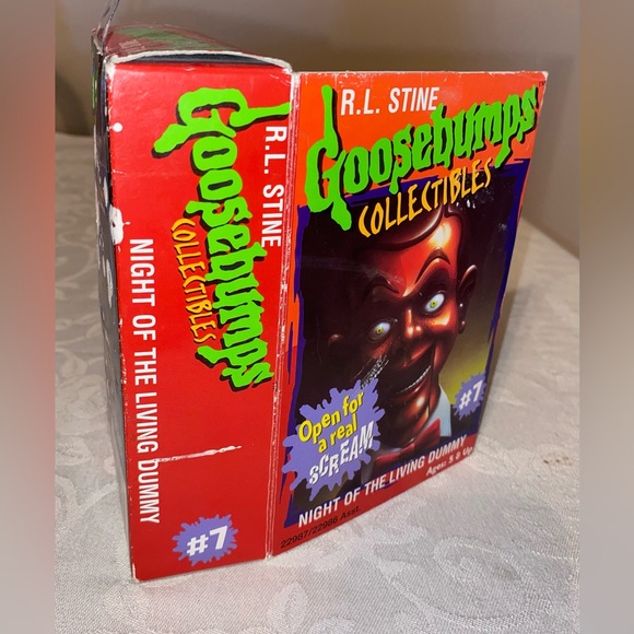 Vintage GOOSEBUMPS Collectables, Rare doll,Number #7 -Night of the Living Dummy - Picture 9 of 15